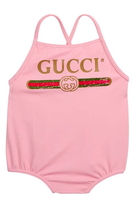 gucci baby outlet online|gucci infant swimsuit.